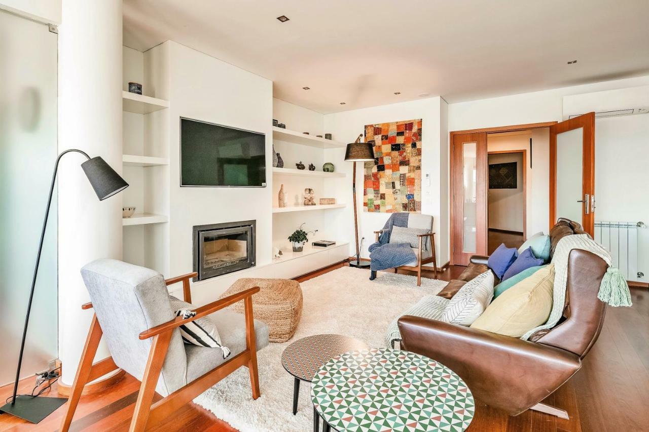 Charming Bonfim Penthouse Apartment Porto Luaran gambar